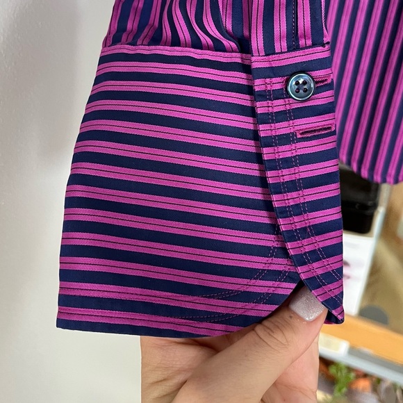 Faconnable striped button down - Picture 3 of 4